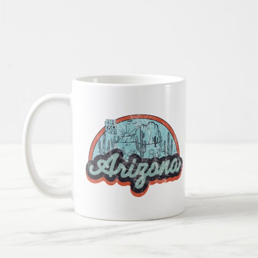 アリゾナ州 コーヒーマグカップ (左)