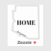 アリゾナ州 シール (シート)