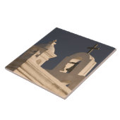 アリゾナ州、ツーソン州：ミッションサンザビエルデルバック タイル (側面)