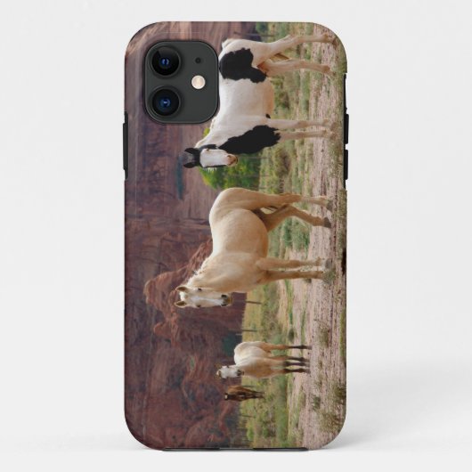 アリゾナ州 ナバホ・インディアン保留地 チンリー Case-Mate iPhoneケース (裏面)
