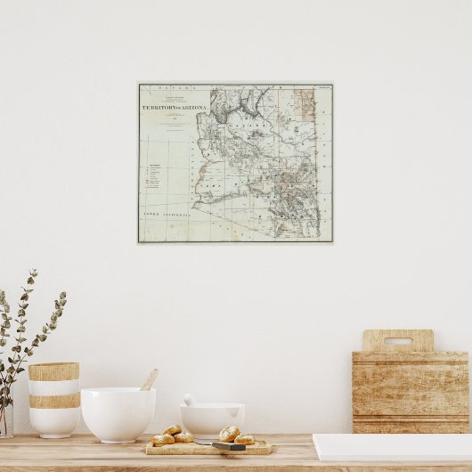 アリゾナ州 ポスター (キッチン)