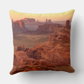 アリゾナ州、モニュメント·バレー·シーニック クッション (裏面)