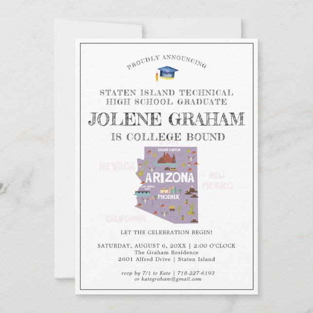 アリゾナ州 |大学進学パーティー (正面)