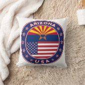 アリゾナ州，米国州 クッション (ブランケット)