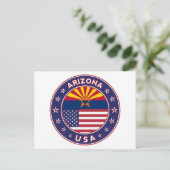 アリゾナ州，米国州 ポストカード (スタンド正面)