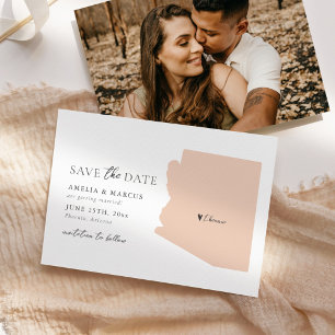 アリゾナ州 Save the Date カード