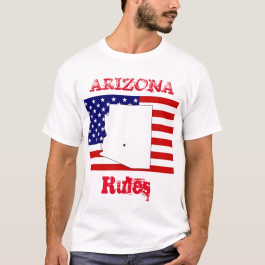 アリゾナ州 Tシャツ (正面)