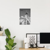 アリゾナ教会 ポスター (ホームオフィス)