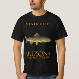 アリゾナ準州 フィッシュ アパッチトラウト Tシャツ