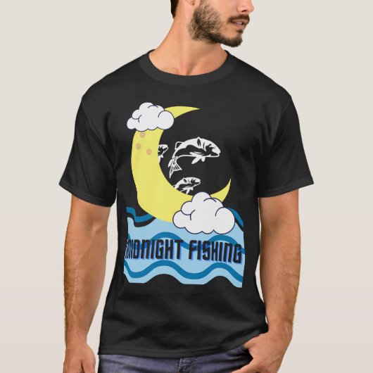 アリゾナ準州 魚 アパッチートラウトを釣る Tシャツ (正面)