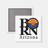 アリゾナ生まれマグネット マグネット (正面/裏面)