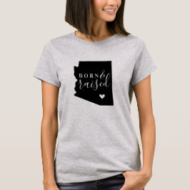 アリゾナ生まれ育ちステートTシャツ Tシャツ