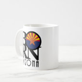 アリゾナ生まれ 11oz コーヒーマグカップ (正面左)