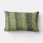 アリゾナ産サボテン針写真デザートプラントサグアーロ ランバークッション (裏面)