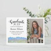 アリゾナ砂漠の写真卒業発表 案内状 (スタンド正面)