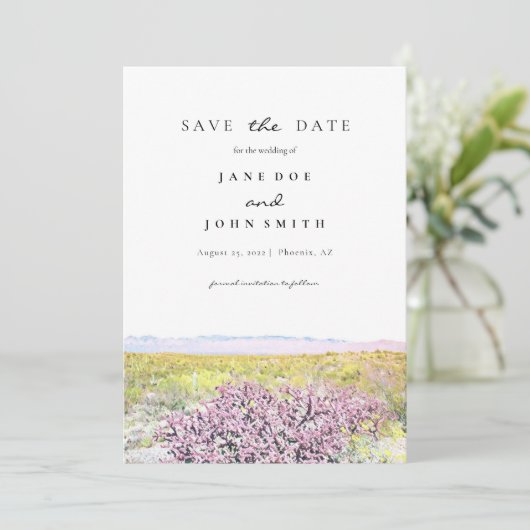 アリゾナ砂漠の日付を保存 セーブザデート (スタンド正面)