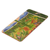 アリゾナ砂漠アート マグネット (左側)