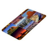 アリゾナ砂漠コラージュ マグネット (左側)