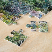 アリゾナ砂漠ハイキングトレイルサグアロサボテンの森 ジグソーパズル (側面)