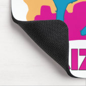 アリゾナ砂漠ピンク マウスパッド (コーナー)