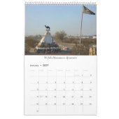 アリゾナ砂漠南西部カレンダー カレンダー (1月 2027)