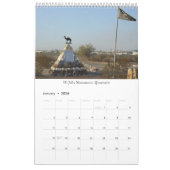 アリゾナ砂漠南西部カレンダー カレンダー (1月 2026)