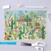 アリゾナ砂漠 薄葉紙 (クラフト)