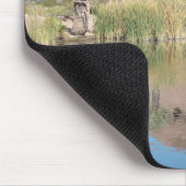 アリゾナ赤い岩フォトフェニックスランドマーク風景 マウスパッド (コーナー)