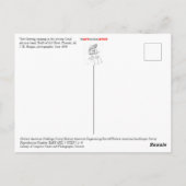 アリゾナ運河を掻き取ること ポストカード (裏面)