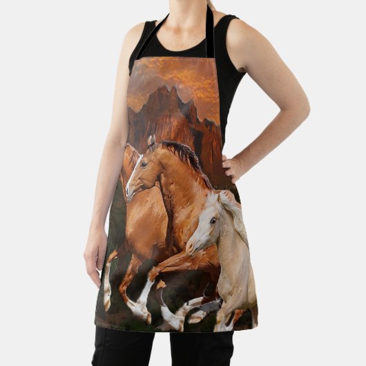 アリゾナ野生馬 エプロン (インサイチュ)