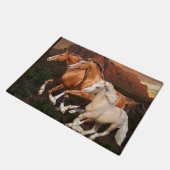 アリゾナ野生馬 ドアマット (アングル)