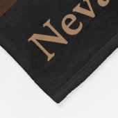 アリゾナ野生馬 フリースブランケット (角)