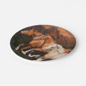 アリゾナ野生馬 ペーパープレート (アングル)