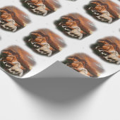 アリゾナ野生馬 ラッピングペーパー (角)