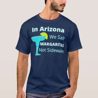 アリゾナ雪の鳥We塩マルガリタスオフ歩道 Tシャツ