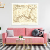 アリゾナ3 キャンバスプリント (インサイチュ (リビング))