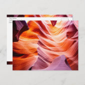 アリゾナ – アンテロープキャニオン葉書 ポストカード (正面/裏面)