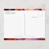 アリゾナ – アンテロープキャニオン葉書 ポストカード (裏面)