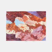 アリゾナ，アンテロープキャニオン フリースブランケット (正面(横))