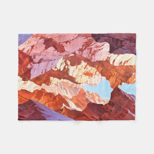 アリゾナ,アンテロープキャニオン フリースブランケット (正面(横))