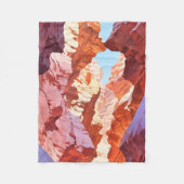 アリゾナ,アンテロープキャニオン フリースブランケット (正面)