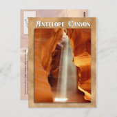 アリゾナ，アンテロープキャニオン ポストカード (正面/裏面)