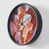 アリゾナ，アンテロープキャニオン 壁時計 (傾斜)