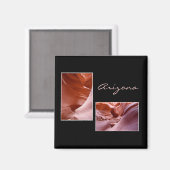 アリゾナ，アンテロープ渓谷 マグネット (正面/裏面)