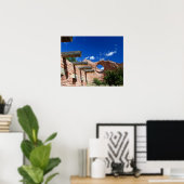 アリゾナ、ウィンドロック。ナバホの首都 ポスター (ホームオフィス)