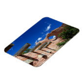 アリゾナ、ウィンドロック。ナバホの首都 マグネット (左側)