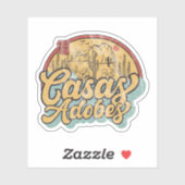 アリゾナ，カサス・アドベス シール (シート)