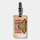 アリゾナ・ガード・ドッグ・スネーク ラゲッジタグ (正面縦)