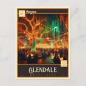 アリゾナ，グレンデール |ヴィンテージはがき ポストカード (正面)