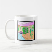 アリゾナ：ゲーテッドおもしろいコミュニティの贈り物&ティー コーヒーマグカップ (左)